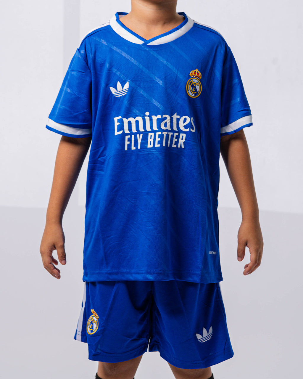 CONJUNTO REAL MADRID NIÑO VISITANTE