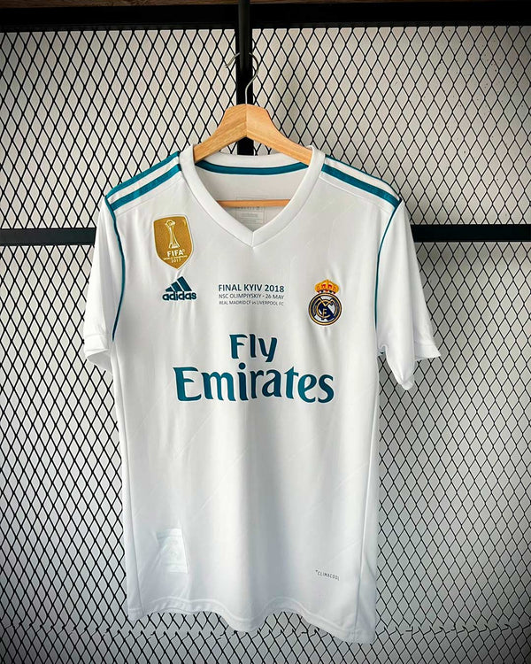 CAMISETA REAL RETRO 2018 TURQUESA