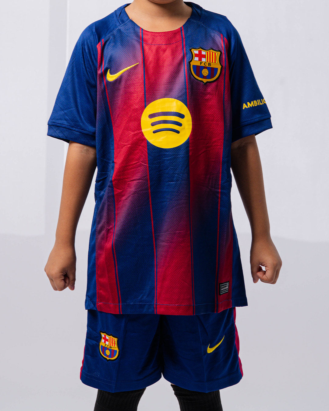 CONJUNTO PARA NIÑO FC BARCELONA LOCAL