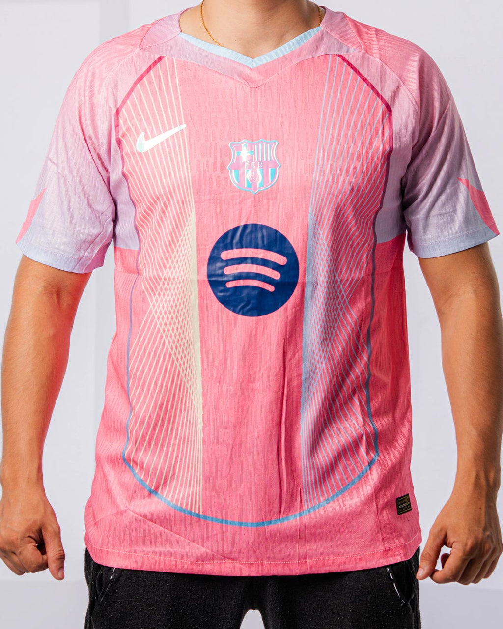 CAMISETA ROSA FC BARCELONA