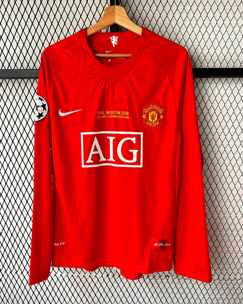BUZO RETRO MANCHESTER UNITED 2008