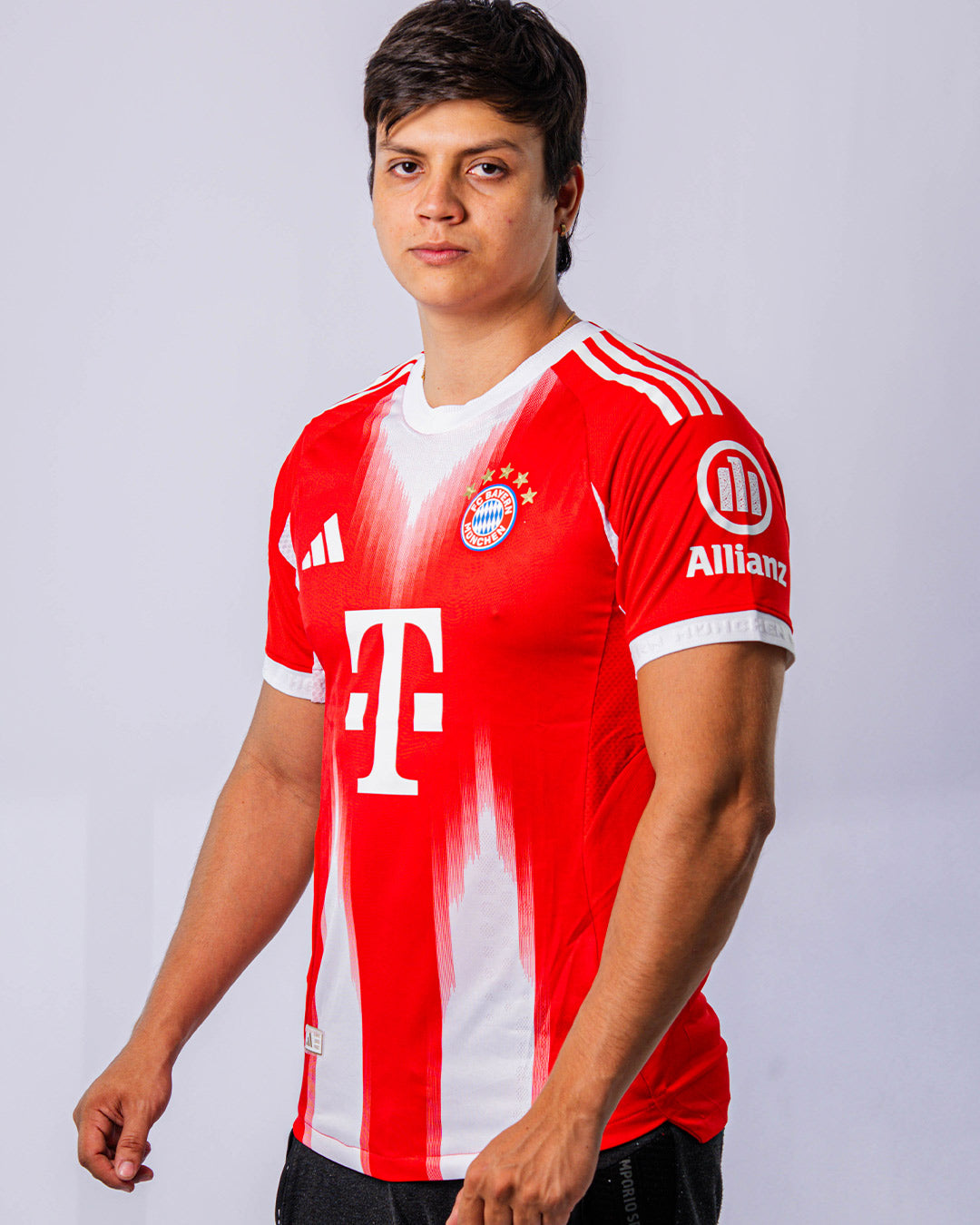 CAMISETA PLAYER BAYER MUNICH ROJA