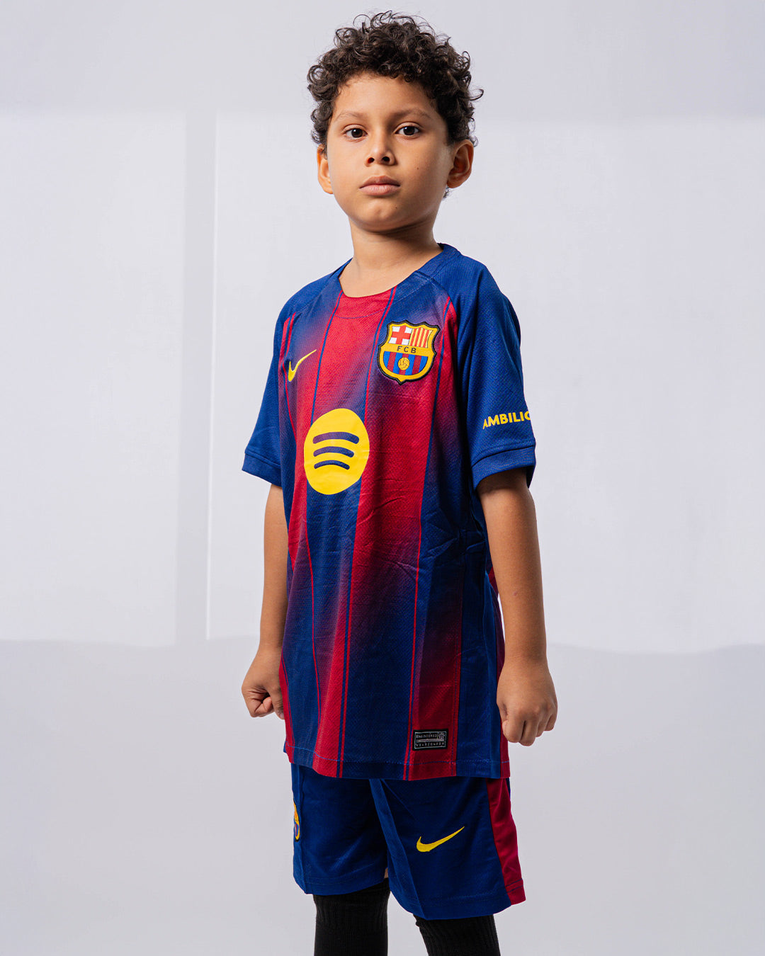 CONJUNTO PARA NIÑO FC BARCELONA LOCAL