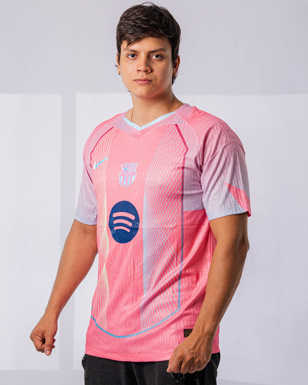 CAMISETA ROSA FC BARCELONA