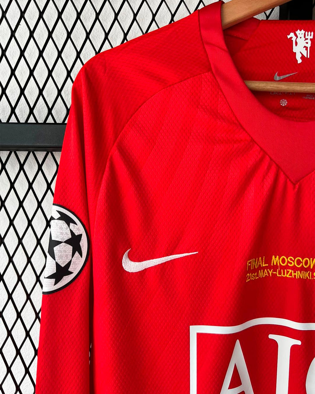 BUZO RETRO MANCHESTER UNITED 2008