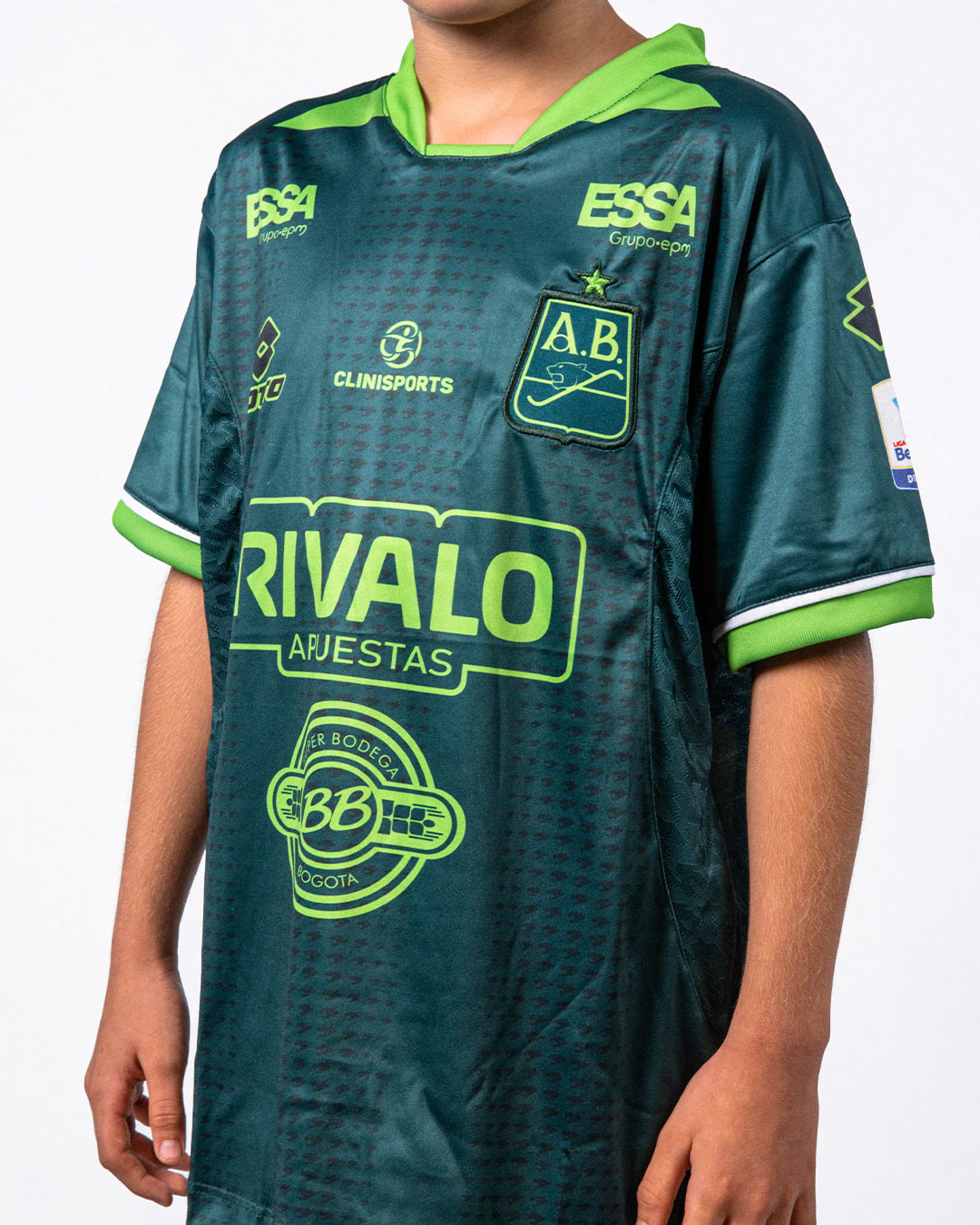 CONJUNTO ATLETICO BUCARAMNAGA NIÑO VISITANTE VERDE