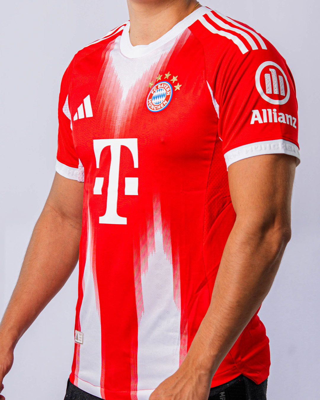 CAMISETA PLAYER BAYER MUNICH ROJA