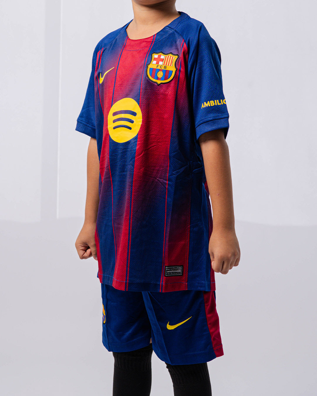 CONJUNTO PARA NIÑO FC BARCELONA LOCAL