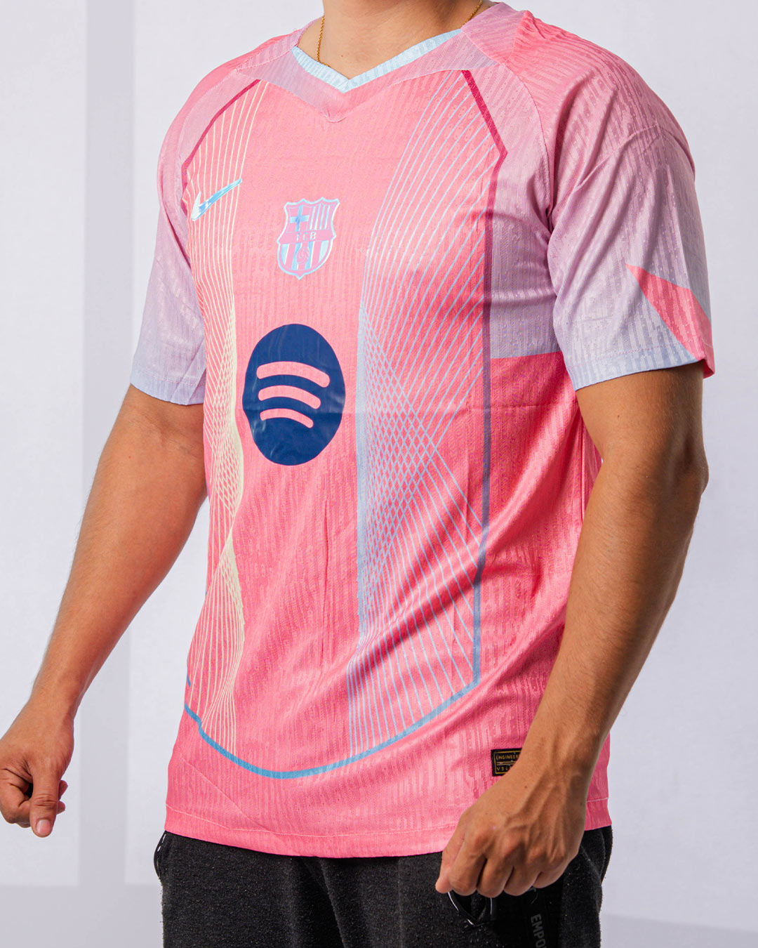 CAMISETA ROSA FC BARCELONA