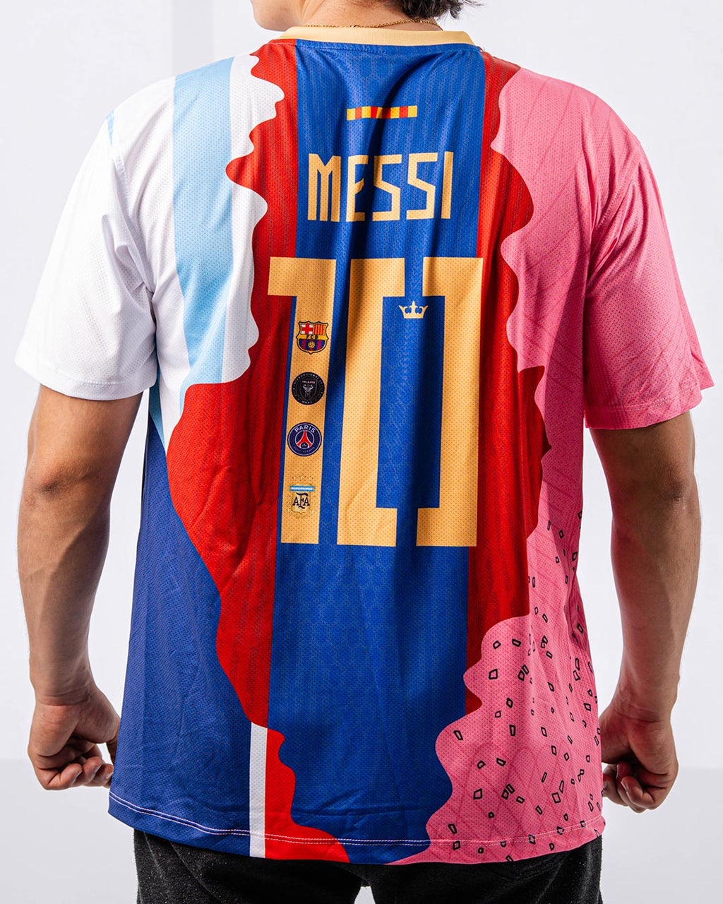 CAMISETA TODOS LOS EQUIPOS DE MESSI