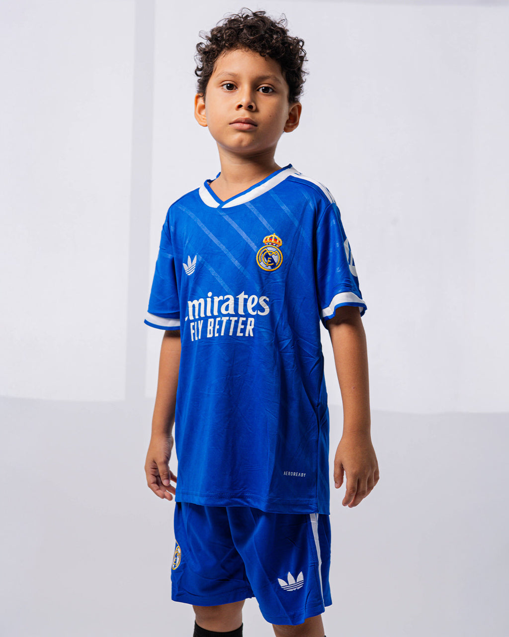 CONJUNTO REAL MADRID NIÑO VISITANTE
