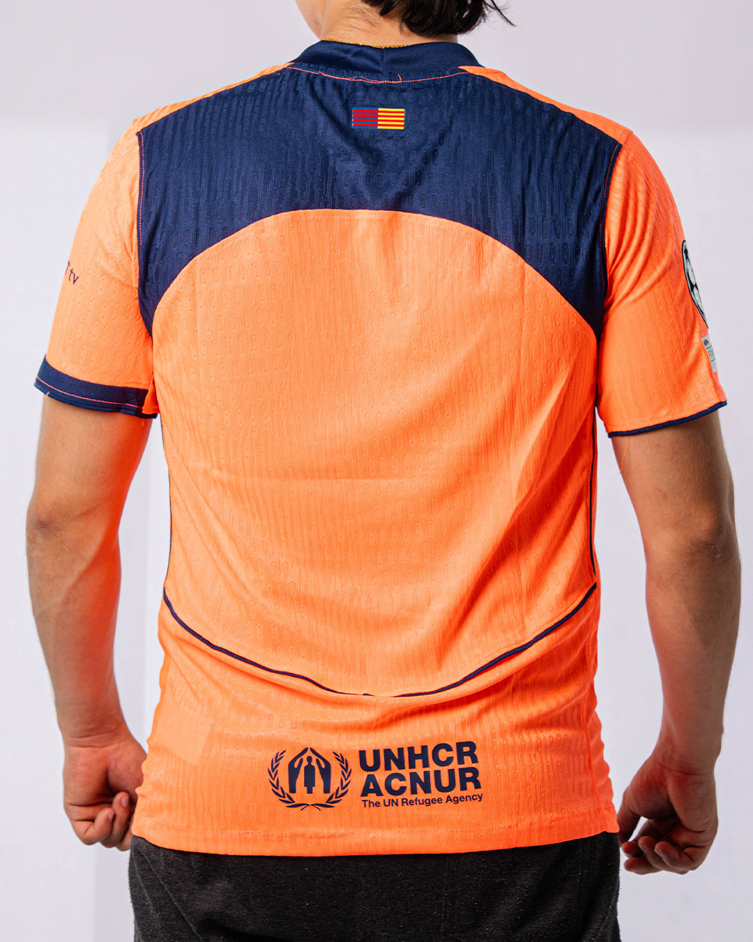 CAMISETA 3 EQUIPACION NARANJA DEL BARCELONA