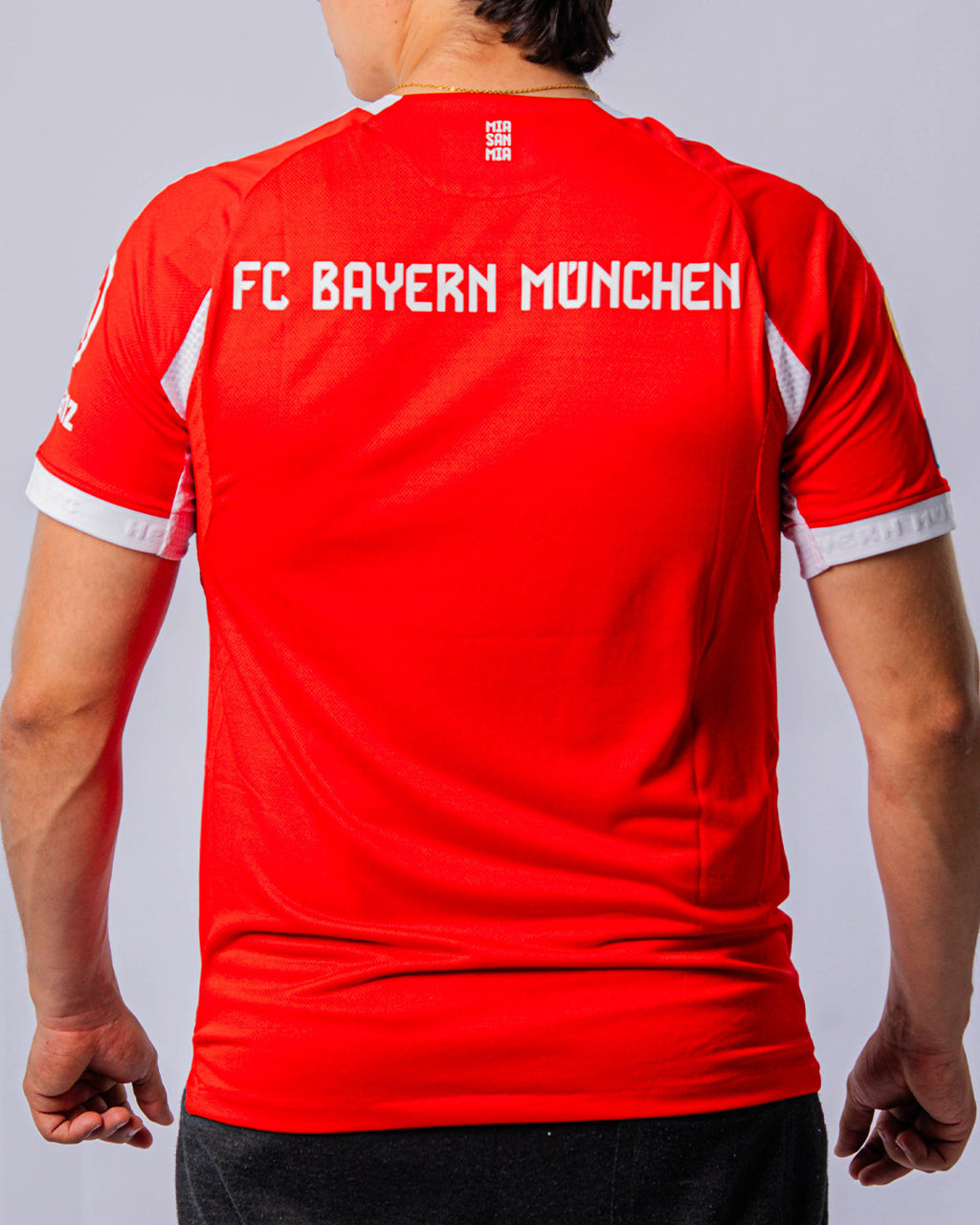 CAMISETA PLAYER BAYER MUNICH ROJA